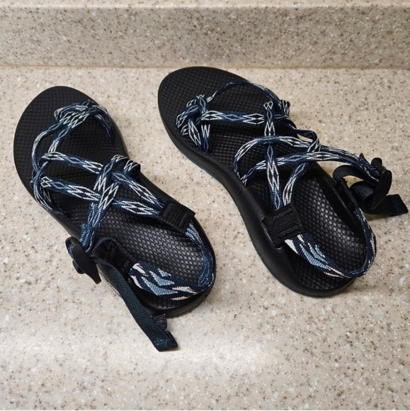Chaco Teal ZX/2 Outdoor Hiking Sandals, Size 9 - Picture 6 of 12